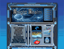 Tablet Screenshot of knightrealm.com